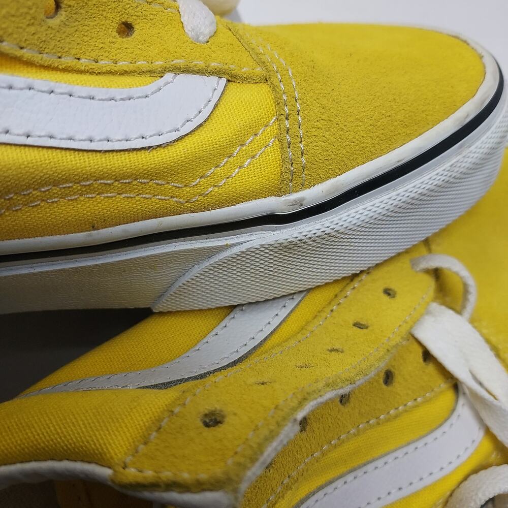 NEW Vans Classic Style Yellow Lace Up Size 6.5 - Picture 9 of 9
